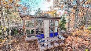 Unclassified image, 5 of 63, button - Woodland Loft 1 - Modern-Industrial Mountain Getaway for Two (Bryson City)