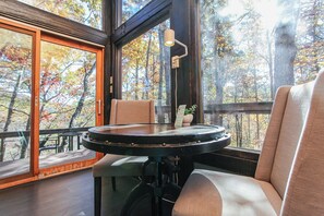 Interior - Woodland Loft 2 - Modern-Industrial Mountain Getaway for Two (Bryson City)
