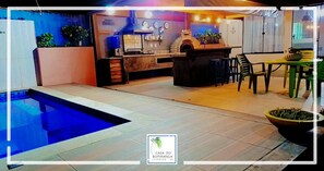 Alberca al aire libre 