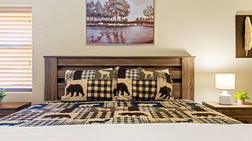 4 habitaciones, escritorio, tabla de planchar con plancha y wifi gratis