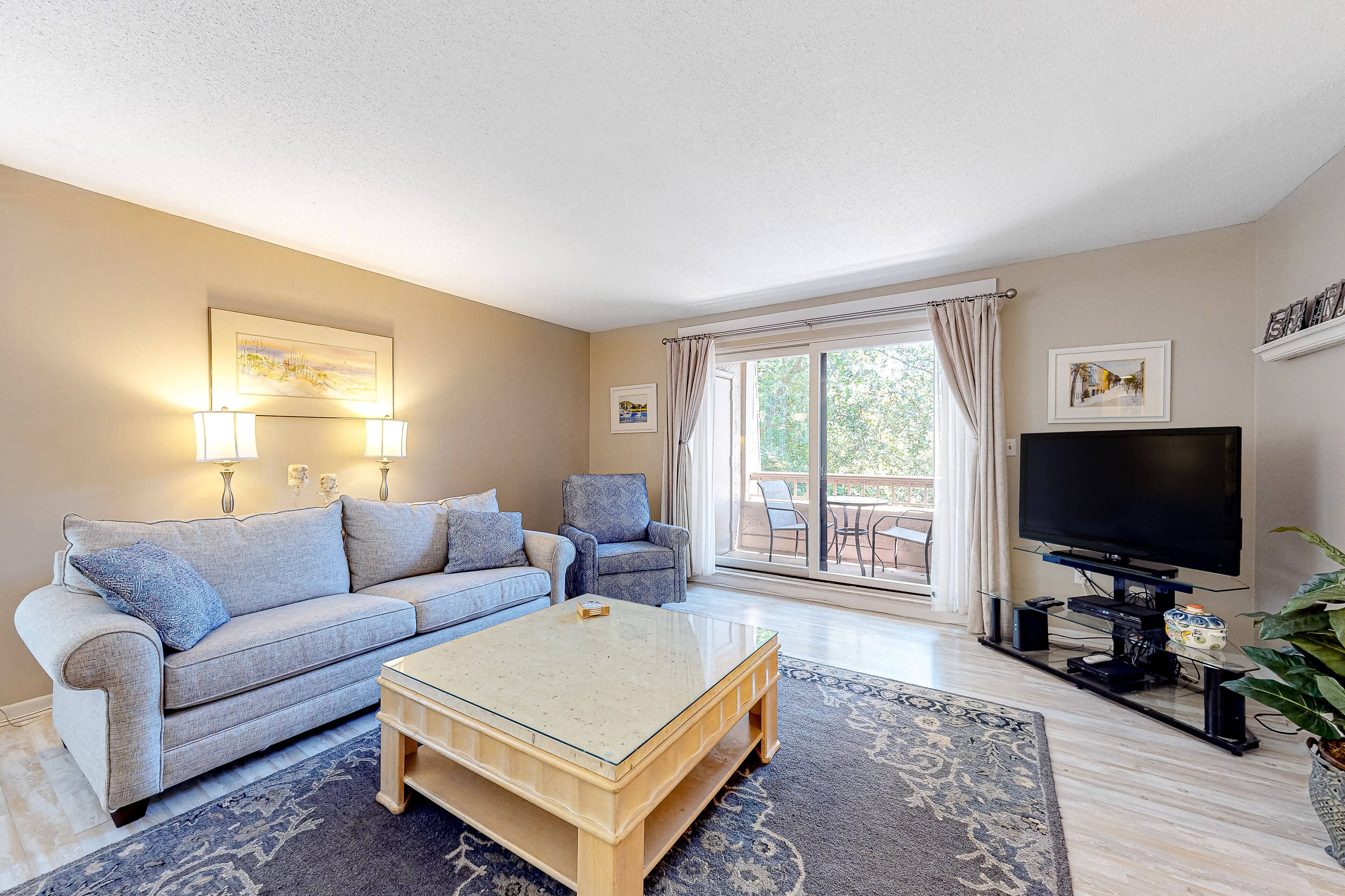Island Oasis Near Golf & Beach w/ Private Balcony, Central AC & High-Speed WiFi