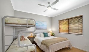 3 habitaciones, wifi y ropa de cama 