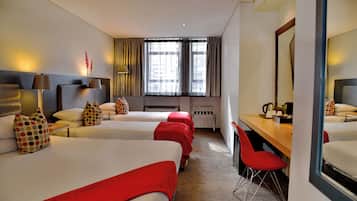 Premium bedding, minibar, in-room safe, desk