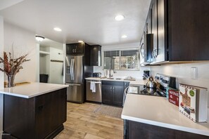 Fridge, microwave, oven, stovetop - Lift in Backyard! Park City Gem - Renovated! (Park City)