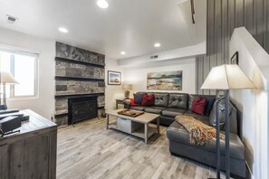 TV, fireplace - Lift in Backyard! Park City Gem - Renovated! (Park City)