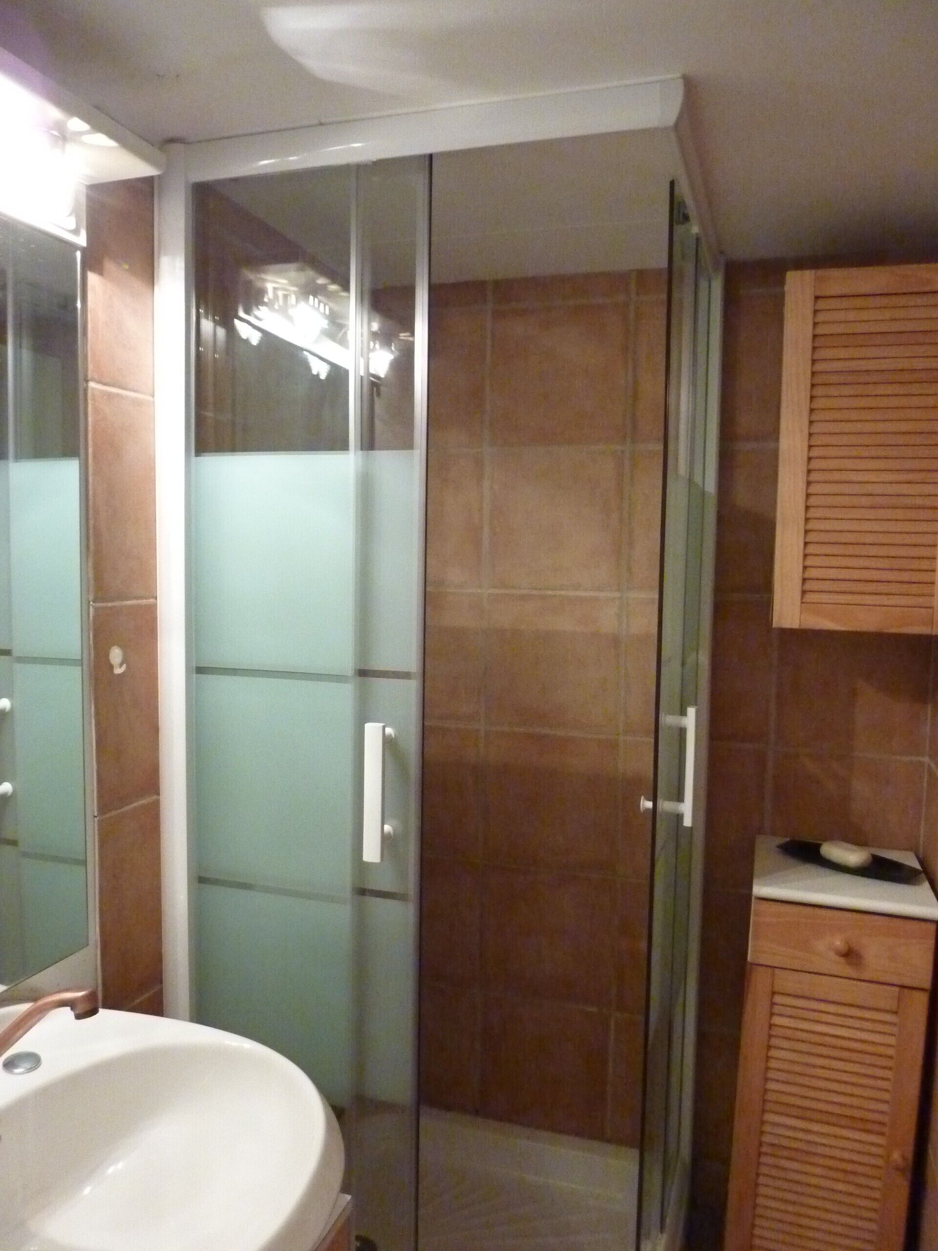 Douche, sèche-cheveux, papier toilette