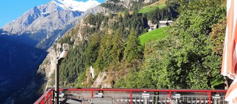 Morgenrot Bergbeiz, located in the steepest mountain village in Europe. 