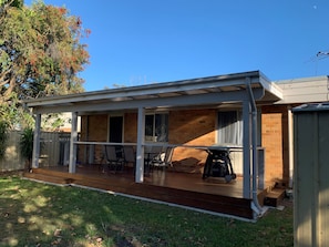 Terrace/patio - Where the breeze hits your hair and the feel of relaxation comes over you (Harrington)