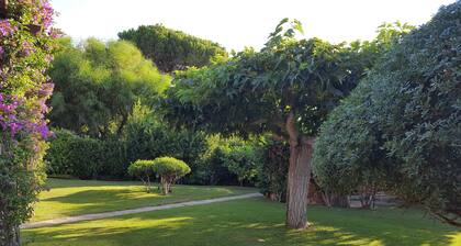 Casa Camelie big gardened apartment 2 min. walk from the beach, internet Wi-Fi