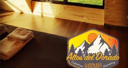 Cabin with the best view of the Tomine reservoir and the mountains