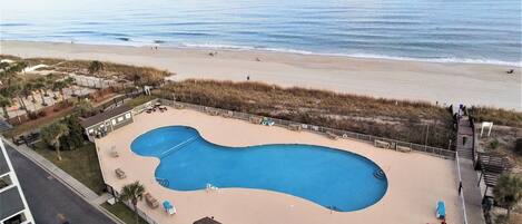 Indoor pool, outdoor pool