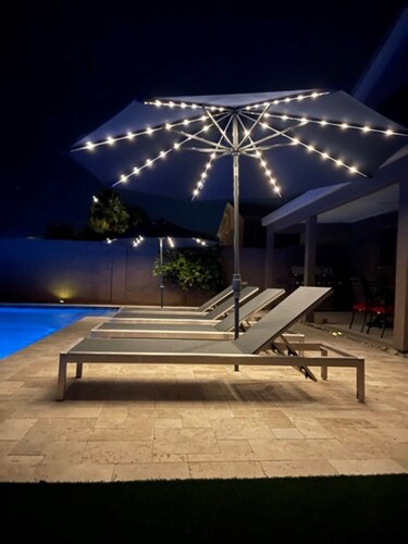 6 bedroom with heated pool, theatre and game room 