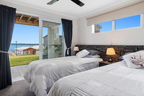 2 Schlafzimmer, Reisekinderbett, kostenloses WLAN, Bettwäsche