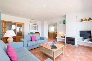 تلفزيون، مدفأة