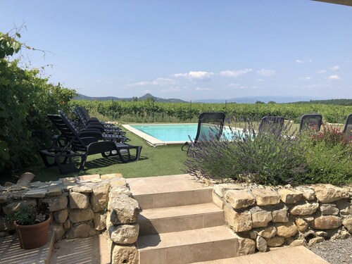 LA BASTIDE DES TERRIERS gîte classé 4 * - piscine privée - Lagorce