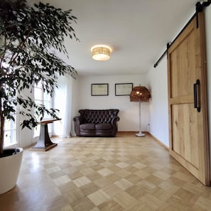 Interior - Spacious country house with open fireplace and garden in the Sauerland for young and old (Schmallenberg)