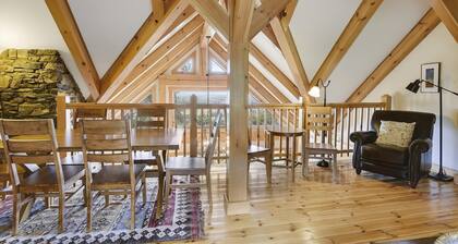 Walk to the slopes from this beautiful mountain home! Views, Views, Views!