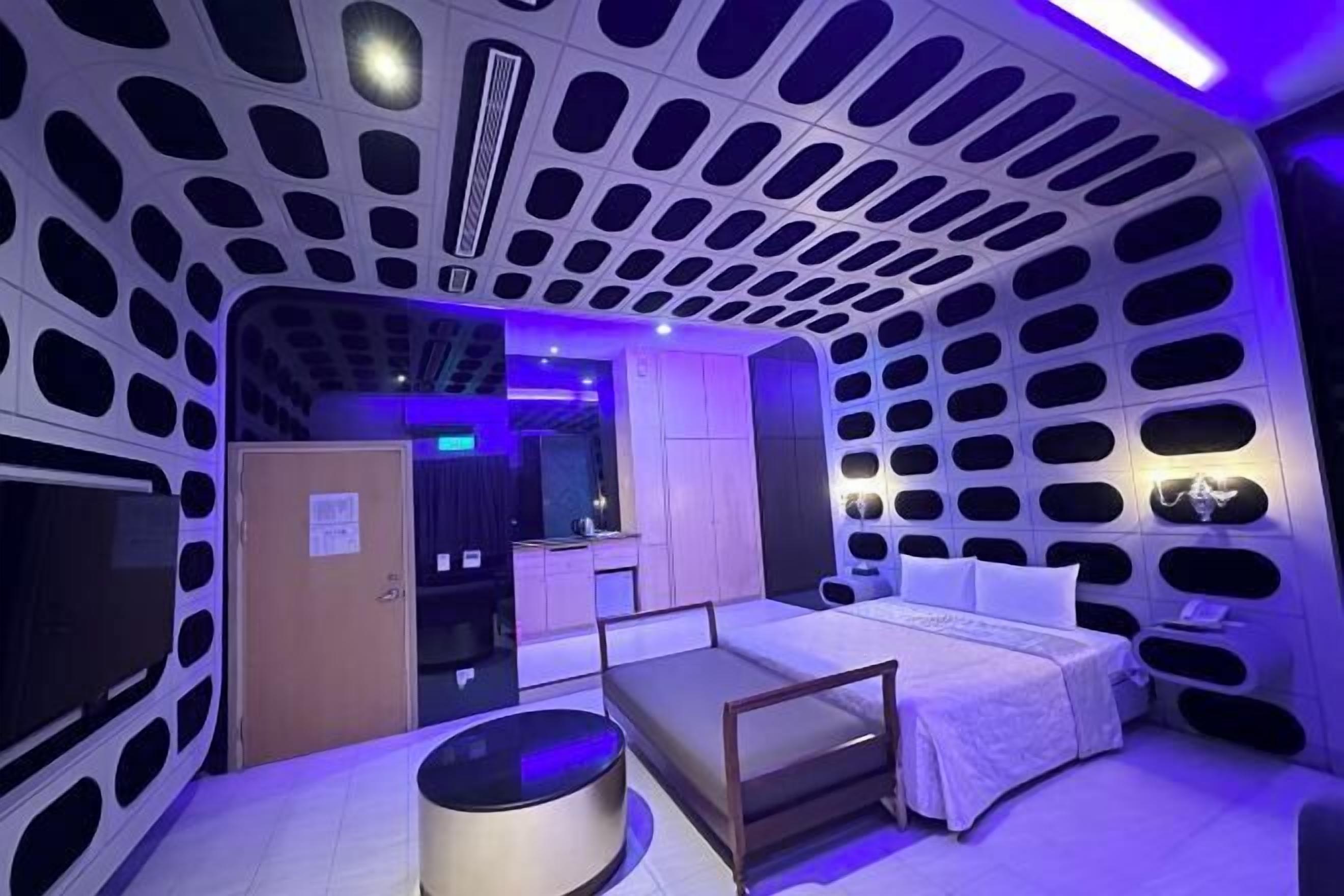 Free minibar, individually decorated, individually furnished