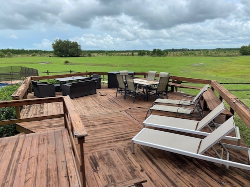 Former Hunting Lodge on 24 Acres with Lake with heated pool