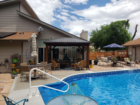 Alberca al aire libre