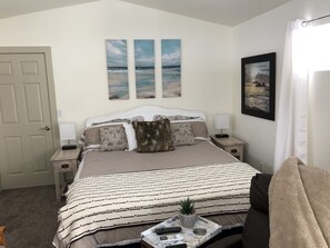 1 slaapkamer, een strijkplank/strijkijzer, gratis wifi, beddengoed