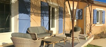 Villa élégante, 4 chambres avec piscine privée, climatisation et vue panoramique