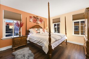 3 soveværelser, skrivebord, strygejern/strygebræt, gratis Wi-Fi