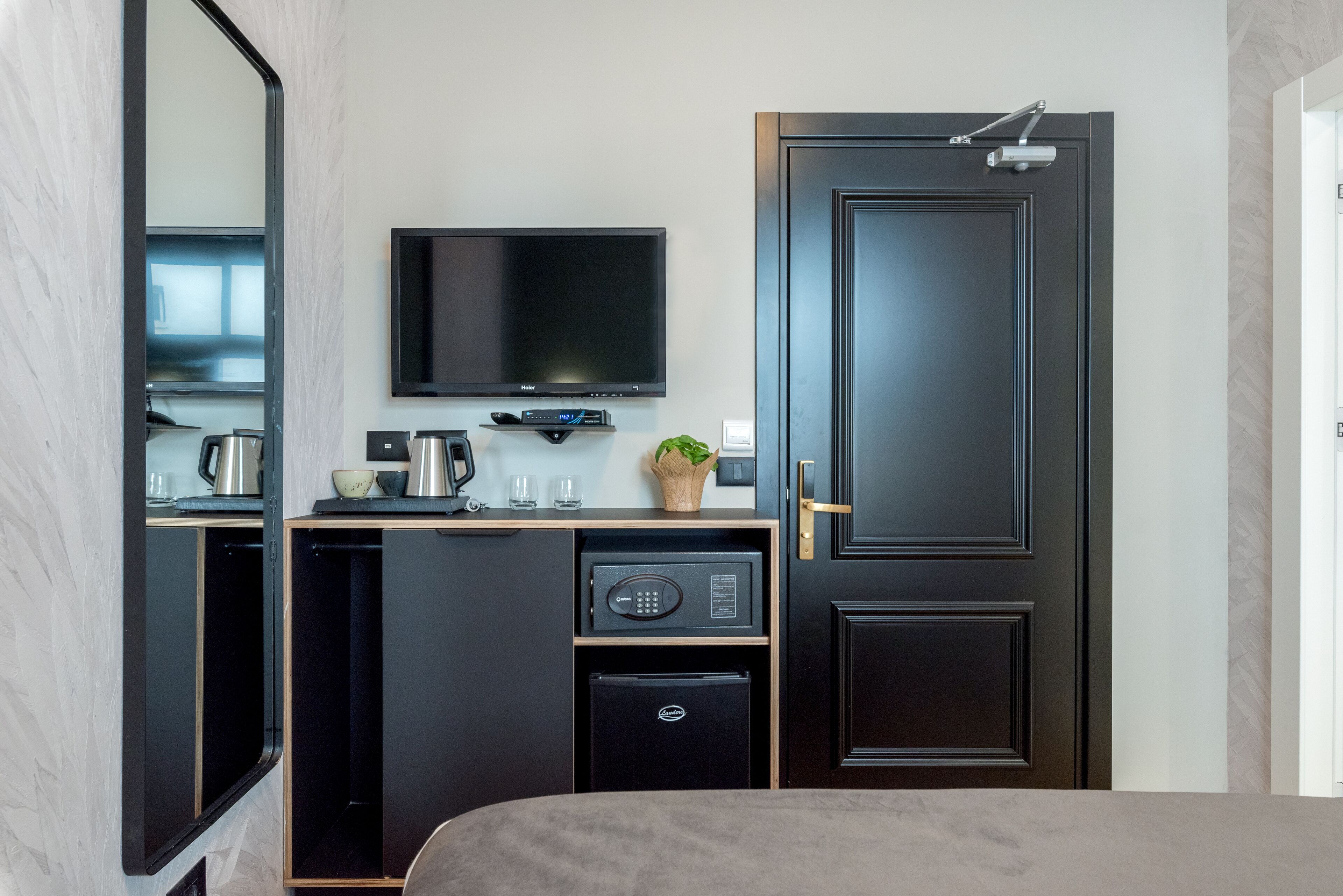 economy double room | television