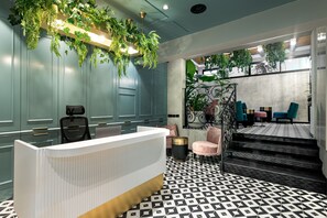 Sitzecke in der Lobby