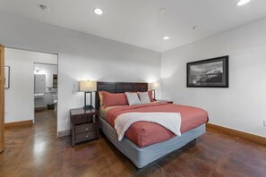 2 bedrooms, iron/ironing board, travel crib, WiFi