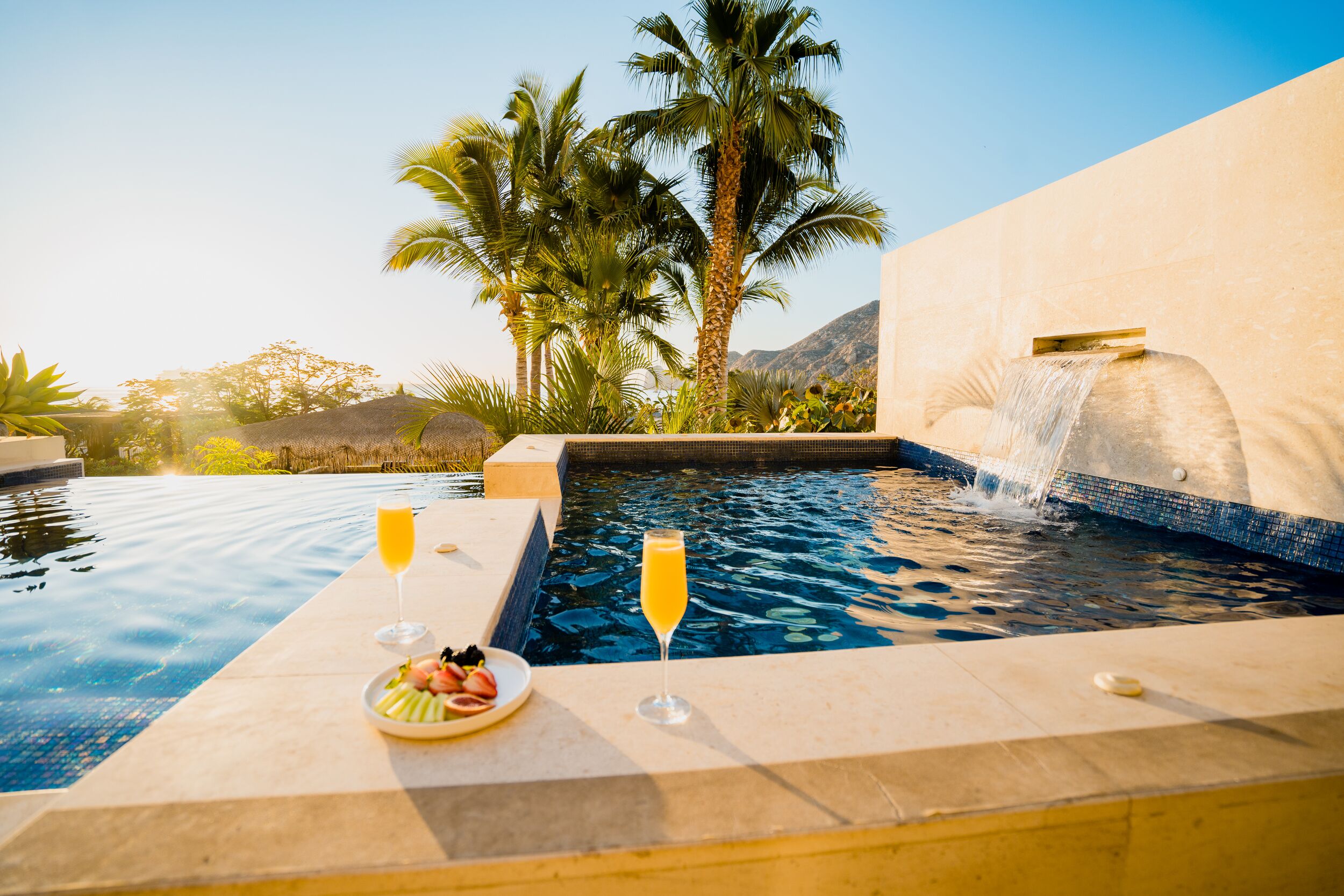 Piscina externa, piscina aquecida