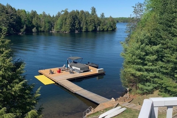 Your Morning view from the Upper Level Deck