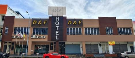 Facciata della struttura