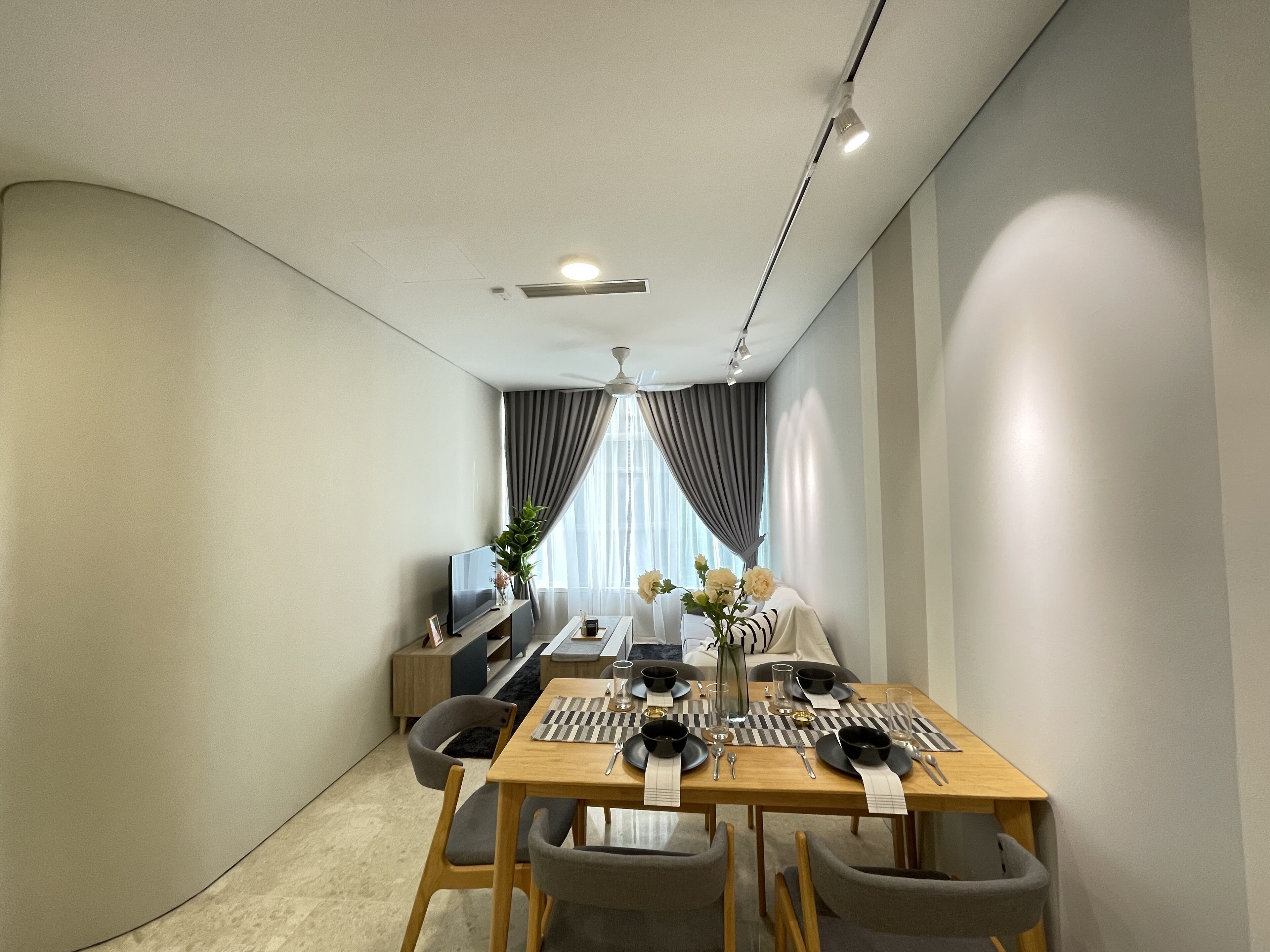 Khu vực ăn uống tại phòng