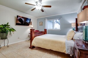 4 habitaciones, escritorio, tabla de planchar con plancha y wifi gratis