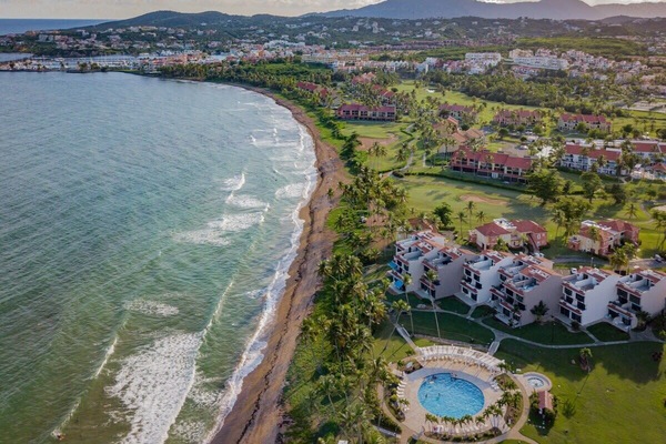 Aerial views of the complex