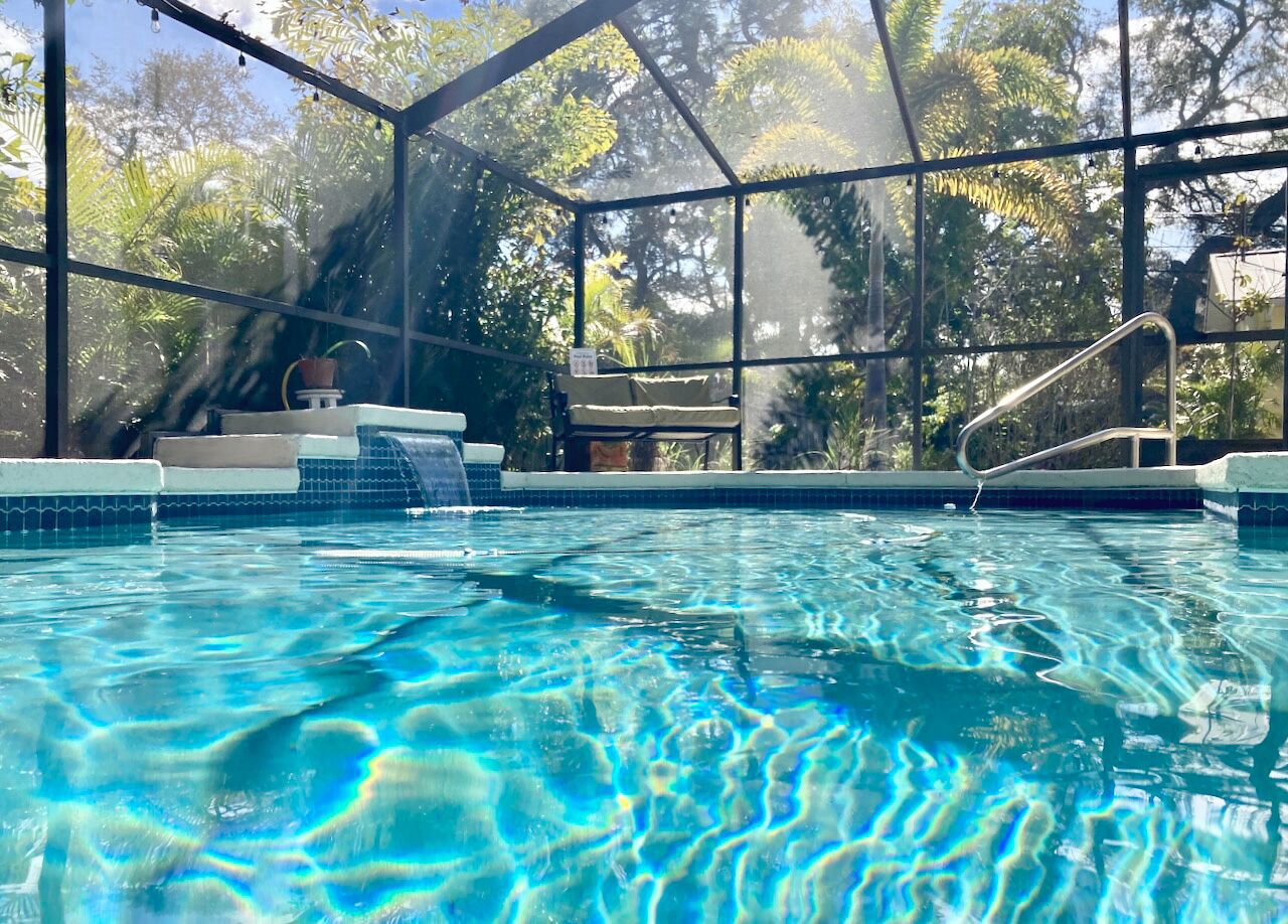 Außenpool, beheizter Pool