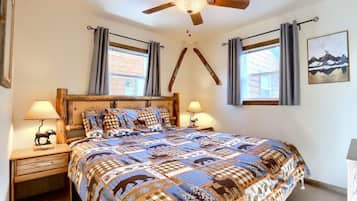 2 habitaciones, tabla de planchar con plancha y cuna de viaje