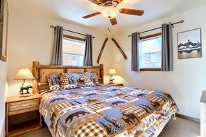 2 bedrooms, iron/ironing board, travel cot, free WiFi - The Moose Meadow | Alpine Lake Lookout | Fast Wifi (Twin Lakes)