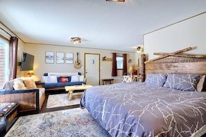 1 Schlafzimmer, Bügeleisen/Bügelbrett, Reisekinderbett, kostenloses WLAN
