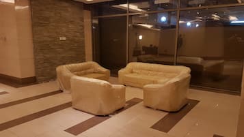 Sala de estar en el lobby