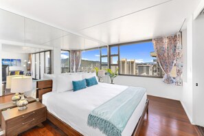 1 غرفة نوم ومكواة/لوح كي وواي فاي مجانًا وملاءات أسرّة