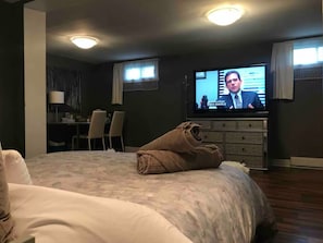 1 chambre, bureau, fer et planche Ă repasser, Wi-Fi
