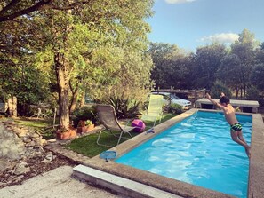 Außenpool, beheizter Pool