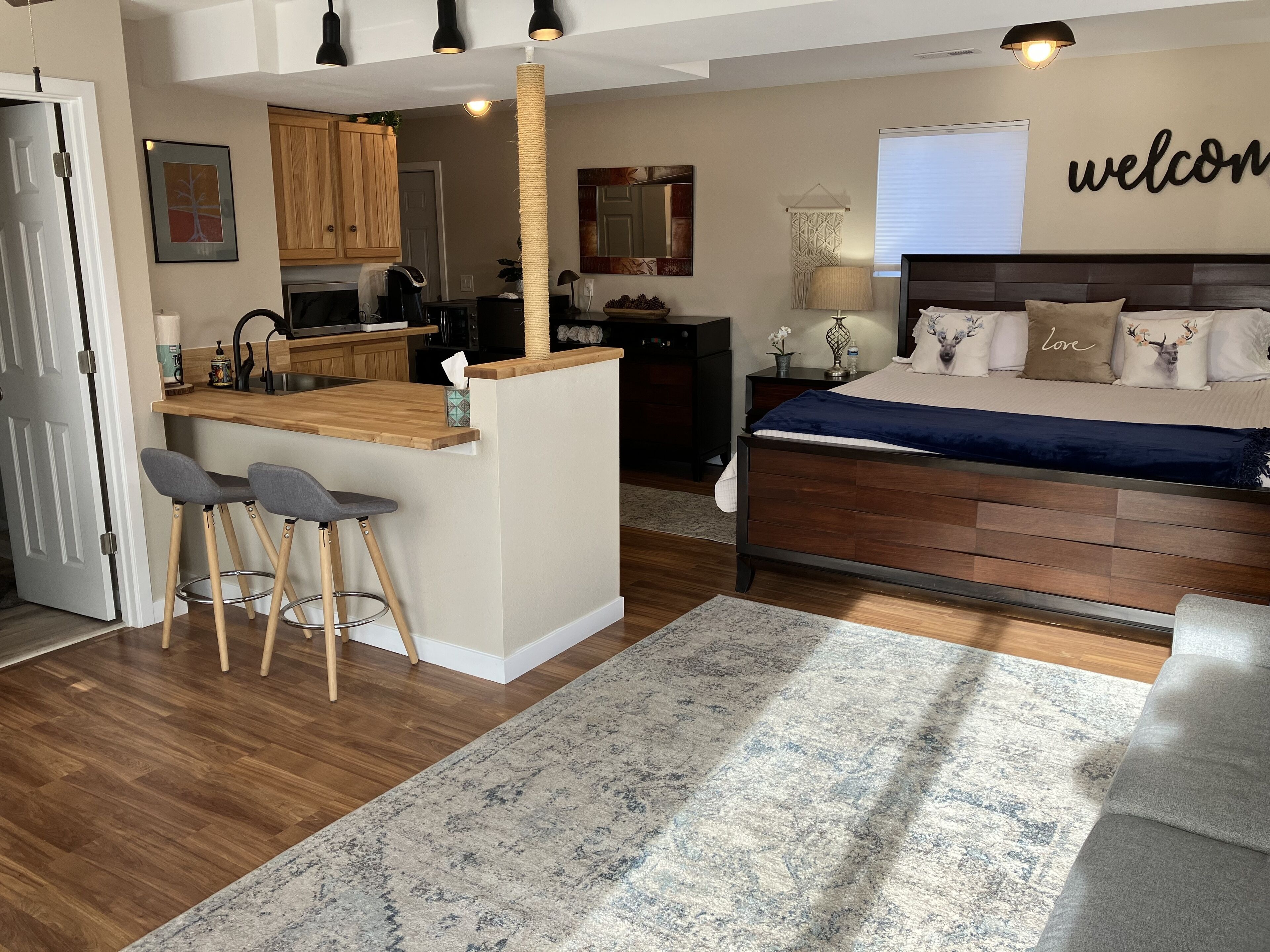 1 habitación, wifi gratis, ropa de cama y acceso para silla de ruedas 