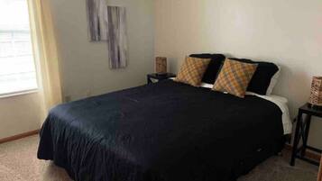 3 bedrooms, iron/ironing board, travel crib, WiFi