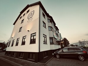 Voorkant van accommodatie
