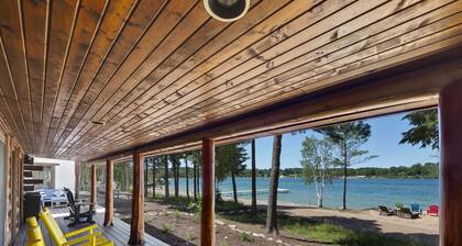 Beautiful Log Home with all the comforts and amenities anyone would ever need !