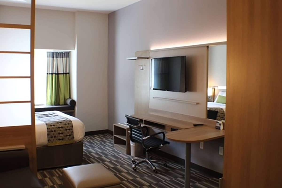 Desk, iron/ironing board, free WiFi, bed sheets