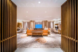 Presidential Suite, Multiple Beds, Non Smoking | Minibar, in-room safe, iron/ironing board, free cribs/infant beds